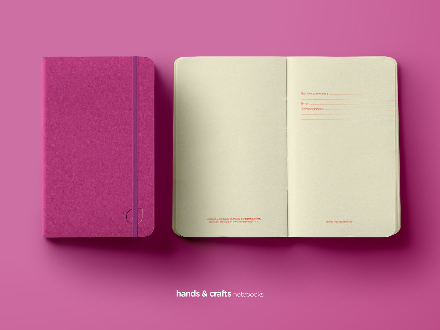 Libreta DEBUT - MAGENTA | Pasta dura