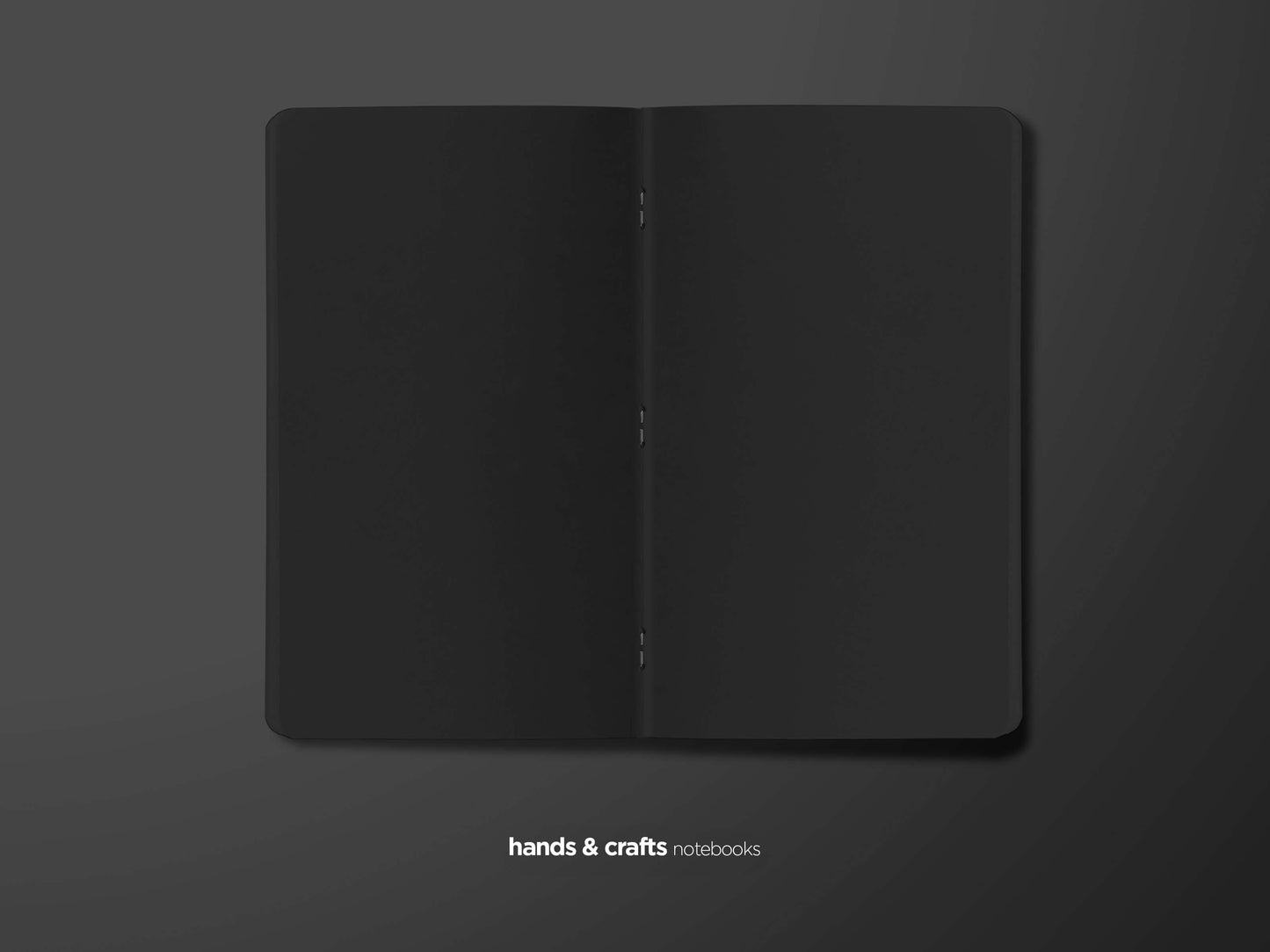 Libreta SKINNY medium serie DOS - NEGRO