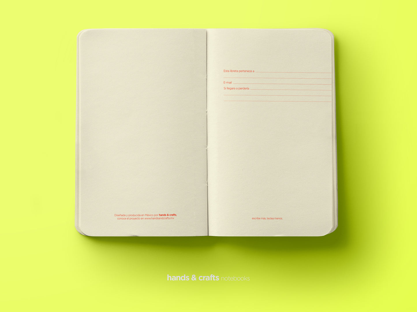 Libreta BOLD [182 hojas] - LEMON