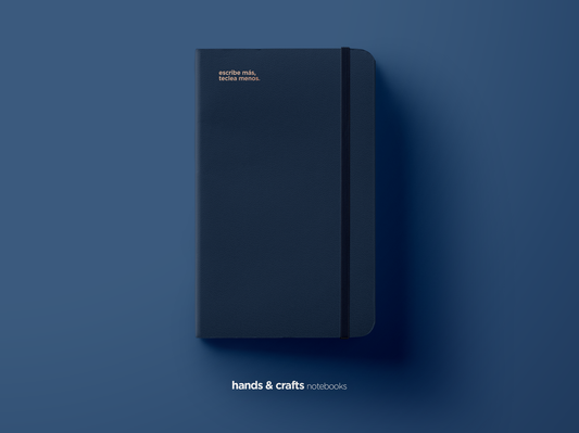 Libreta FLEX - NAVY | Pasta suave
