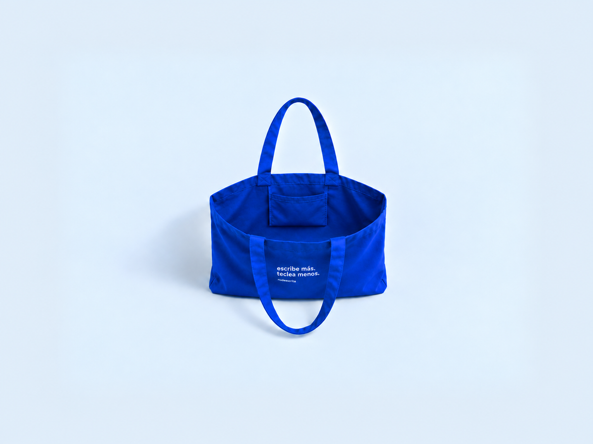 TOTE BAG - #0000F5